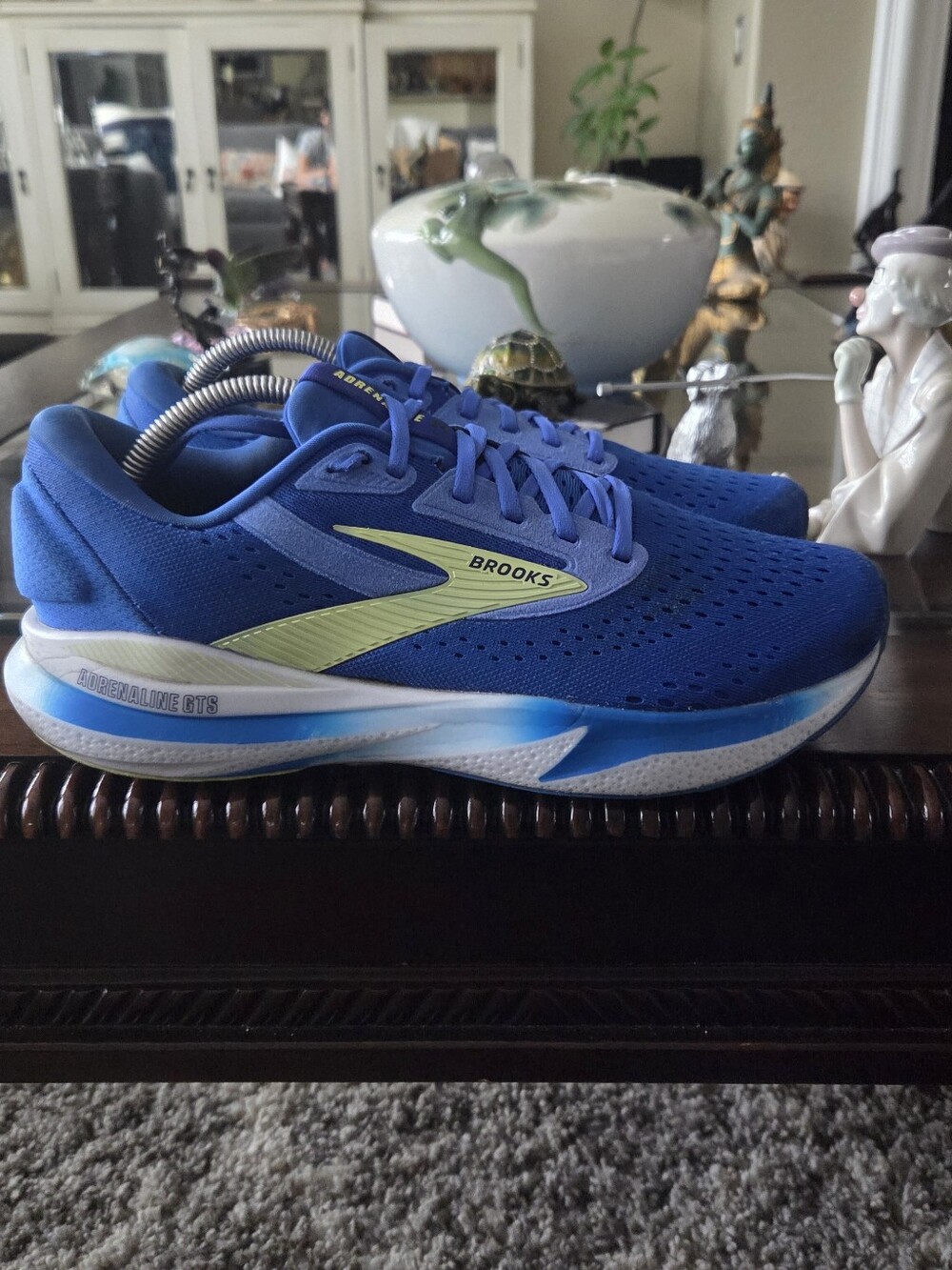 Brooks Adrenaline GTS Men's Blue Running Shoes - Lightweight Performance